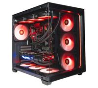 PJ DIGITAL STORE EGEMONE V6 - Pc gaming Ryzen 5 9600X, RX 9070 16Gb, Ram 32Gb DDr5 6000 Mhz, Ssd NVMe 1000Gb, Dissipatore a Liquido 360mm, Windows 11 Pro, Pc desktop gaming, fino a 5,40 ghz