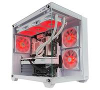 PJ DIGITAL STORE EGEMONE VS1 - Pc gaming Ryzen 7 7700X, Rtx 5070 12Gb WHITE, Ram 32Gb DDr5 6000 Mhz, Ssd NVMe 1000Gb, Dissipatore a Liquido 360mm, Windows 11 Pro, Pc desktop gaming, fino a 5,40 ghz