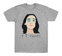 Pj Harvey T Shirt Indie Punk Alternative Rock Music Gray S