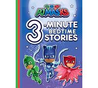 Various Pj Masks 3-Minute Bedtime Stories (Copertina rigida) Pj Masks