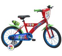 PJ MASKS Bici 16'', Bicicletta Bambino, Rosso