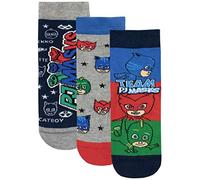 PJ Masks Calzini Confezione da 3 per Ragazzi Catboy Owlette Gekko