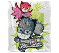 Pj Masks Comic Group Splash Coperta super morbida al tatto setoso - 91 x 147 cm