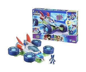 PJ Masks: Eroi Super Power, PJ Explo-mobile, veicolo convertibile con 3 modalità, luci e suoni, giocattoli dei Superpigiamini