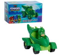 PJ Masks Gekko & Gekko Mobile, set di 2 action figure articolate e veicolo, verde, by Just Play