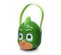 PJ Masks Gekko - Secchiello per caramelle e dolcetti di Halloween per bambini - Secchiello portaoggetti per caramelle e dolcetti, multicolore (PJ00200)
