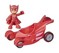 PJ Masks, Gufaliante, Giocattolo per età prescolare, Auto di Gufetta con Action Figure di Gufetta per Bambini dai 3 Anni in su