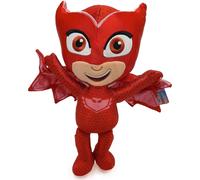 PJ MASKS Gufetta PELUCHE 35cm SUPER PIGIAMINI Gufo Femmina ROSSA Originale