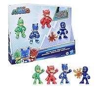 PJ MASKS Playset MISSIONE NOTTURNA 4 personaggi 7cm Super Pigiamini HASBRO F2836