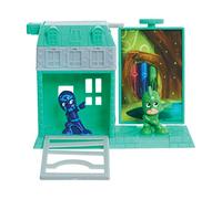PJ MASKS JP PJMA7410 Trao & Escape Playset-Gekko & Night Ninja