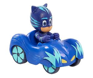 PJ Masks - Mini Veicoli Gattomobile e Gattoboy Mini Blu