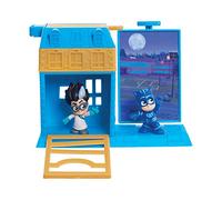 PJ MASKS Night Time Micros Trap & Escape Playset-Catboy & Romeo, Multicolore, PJMA7200
