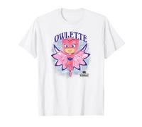 PJ Masks Owlette Watercolor Girly Portrait Maglietta