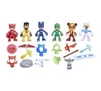 Hasbro HSBF75935L0 Pjmasks - Pack 6 Personaggi Power Heroes