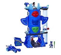 PJ Masks Quartier generale, pigiama QG di lusso, giocattolo prescolare con 2 figure e 1 veicolo, per bambini dai 3 anni