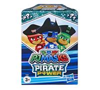 PJ Masks Scatola a sorpresa, serie pirati, giocattolo prescolare, scatola a sorpresa con statuetta e accessori per bambini dai 3 anni in su