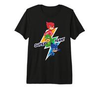 PJ Masks TV Super Team Flash Maglietta Premium