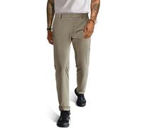 PJ PAUL JONES Pantaloni da lavoro casual con elastico in vita da uomo, cachi., M