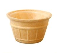 PJaspert Eiswaffeln | Coppetta da cialda "Coppa di porzione" 29xØ48mm Contenuto: 22ml | 1380 Pezzi