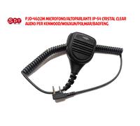 PJD-4602M MICROFONO/ALTOPARLANTE IP-54 CRISTAL CLEAR AUDIO PER KENWOOD/WOUXUN/PO