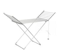 PJDDP Stendino Elettrico Asciugabiancheria con Ali Pieghevole, Stendi Biancheria Elettrico 230W con 18 Barre Stendi Biancheria Panni, Stendino Riscaldabile per Interni per Casa, Lavanderia