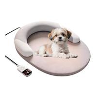 PJDDP Tappetino Riscaldante Interno per Cani, Tappetino Riscaldante per Gatti con Tempi E Temperatura Regolabili, Lettino per Animali con Fondo Antiscivolo,XL