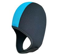 Pjeghbvop Cappuccio da sub in neoprene per muta termica, con cinghie sottogola in neoprene, berretto da surf da 2,5 mm