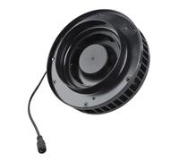 Pjeghbvop Circulatore d'aria ad alta efficienza da 12 V, 430 CFM silenzioso, ventola in linea per ventilazione interna, canale in ABS, ventilatore tubolare in linea