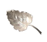 Pjeghbvop Colino da tè a forma di rana a forma di foglia riutilizzabile in latta setaccio infusore per tè a foglie sfuse per diffusore a intervalli per casa ufficio