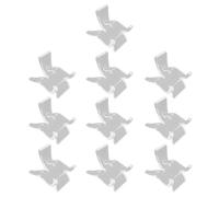 Pjeghbvop Espositore in cristallo acrilico 10 pz/set da collezione espositori forniture per piccoli cavalletti Organizat
