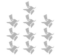 Pjeghbvop Espositore in cristallo acrilico 10 pz/set da collezione espositori forniture per piccoli cavalletti Organizat