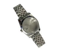 Pjeghbvop Lunetta per orologio in acciaio inossidabile e cinturino in metallo alla moda da uomo per la riparazione e le parti di riparazione di orologi Mods, Cinque Baht Guarda Stra, B