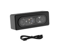 Pjeghbvop Telecamera in miniatura con visione intelligente, struttura binoculare, luce, compatibile con interni ed esterni, dispositivo di realtà virtuale