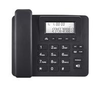 Pjeghbvop Telefono fisso Wireless Desktop Telefono Con Tasti Grandi E Visualizzazione Chiamante Telefono Per La Reception Ufficio Domestico Telefono Telefono Telefono