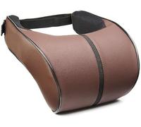 PJIEOSEBY Cuscino Poggiatesta Auto per Ford Edge Mustang Explorer Kuga/Escape, Supporto Testa Collo in Memory Foam, Ortopedico per Cervicale, Supporto per Seggiolino Traspirante Comodo,D/Coffee