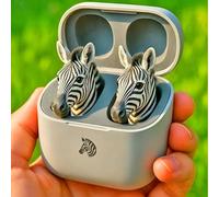 Pjjrdh Frog Earbuds,Cute Animal Shaped Bluetooth Earbuds With Charging Case,Frog-Earbuds Wireless Bluetooth,Bass Wireless Headphones,Noise Reduction,Waterproof Headphones,Travel And Daily Use(10)