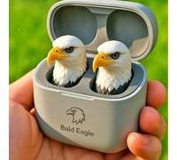 Pjjrdh Frog Earbuds,Cute Animal Shaped Bluetooth Earbuds With Charging Case,Frog-Earbuds Wireless Bluetooth,Bass Wireless Headphones,Noise Reduction,Waterproof Headphones,Travel And Daily Use(8)