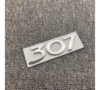 PjjxQf Auto Stemmi per Peugeot 307-Modelle,Sticker Decalcomanie Etichetta Carrozzeria Emblema Logo Bagagliaio Posteriore Stemma Cofano Anteriore