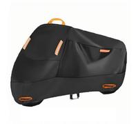 PjjxQf Teli per Moto per Harley Davidson Dyna Superglide 1995-2014,Tessuto Oxford Telo Coprimoto Copertura Teli Traspirante Antipolvere Rain Cover Teli Moto Esterno Accessori,XXL
