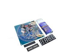 PJJYSVZP Modulo Orologio elettronico con Allarme e Display LED Rotante EQV DS1302 Kit Fai da Te con Display LED della Temperatura