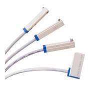 PJJYSVZP Sensore di prossimità Magnetico CMSG DMSE DMSH CMSJ a 2 Fili NPN PNP for Cilindro Pneumatico(Brown,3m)