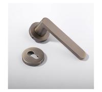 PJKTBEYI Maniglia for porta silenziosa interna Serratura universale for porta Camera da letto Porta in legno Porta della stanza di casa Serratura divisa(Bronze)