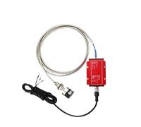 PJKTBEYI Sensore di Correnti parassite Trasduttore di Spostamento lineare di Tipo a induzione da 4 mm/5 mm for la misurazione della variazione di Spostamento Senza Contatto(ML33-5mm-V1-12V)
