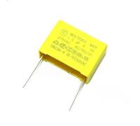PJLANG 10 pezzi X2 Condensatore di sicurezza passo 22,5 mm 275 V CA 275 V 0,22 UF 0,33 UF 0,47 UF 0,56 UF 0,68 UF 0,82 UF Film di polipropilene(X2 275VAC 0.82UF)