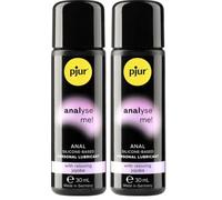 pjur analyse me! Relaxing - Gel lubrificante anale al silicone - lubrifica a lungo - con jojoba (30ml) (Confezione da 2)