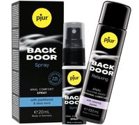 Pjur - back door set di lubrificante anale e spray