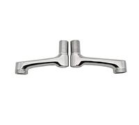 PJVPEJOD Adattatore for Rubinetto for Vasca Adattatore for Rubinetto for Doccia Accessori for Parete 3/4 x 1/2 Accessori for Bagno in Ottone Adattatore for Beccuccio for Vasca,Cromo A(Chrome D)