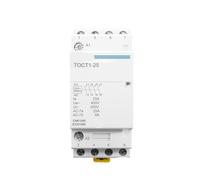 PJVPEJOD Contattore CA Domestico su Guida DIN 4P 25A 220V/230V 50/60HZ 1 pz(220V,4NO)