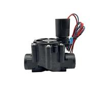 PJVPEJOD Elettrovalvola for Acqua da 3/8'' 1/2" 3/4" 1" 220V 12V 24V Valvola in Nylon normalmente Chiusa for irrigazione di Giardini agricoli e paesaggi(45355,12VDC)