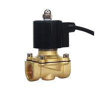 PJVPEJOD Elettrovalvola Subacquea in Ottone 3/8 1/2 3/4 Pollici normalmente Chiusa 2W160-15/10 2W200-20 Elettrovalvola Fontana a 2 Vie 1 pz(DC12V,0.75 inch)